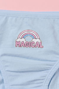 Zivame Girls Printed Briefs (Pack of 3) - Multicolor
 — thumbnail 7